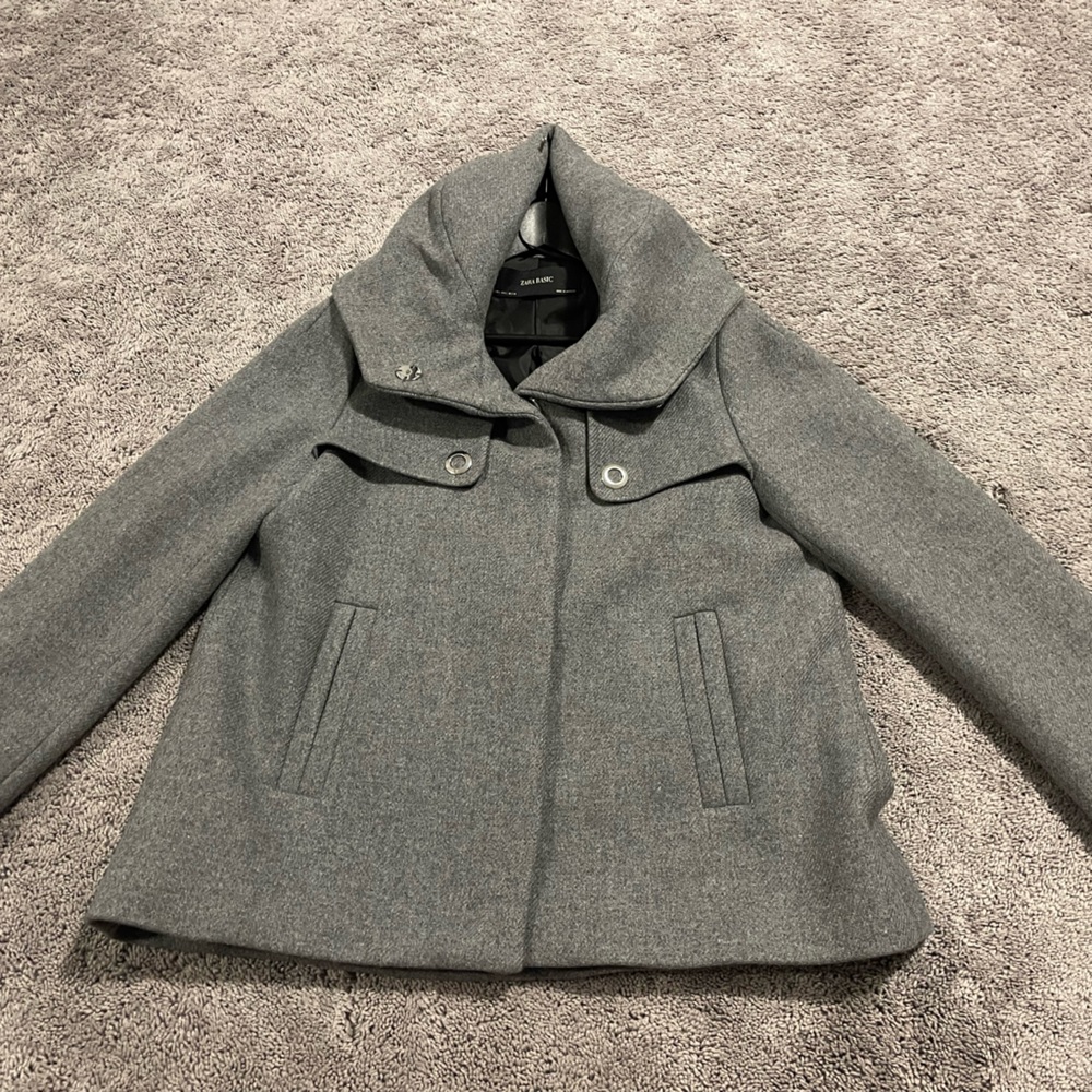 Zara Gray coat